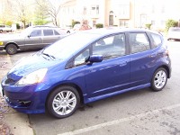 2010 Honda Fit Sport Driver's Side